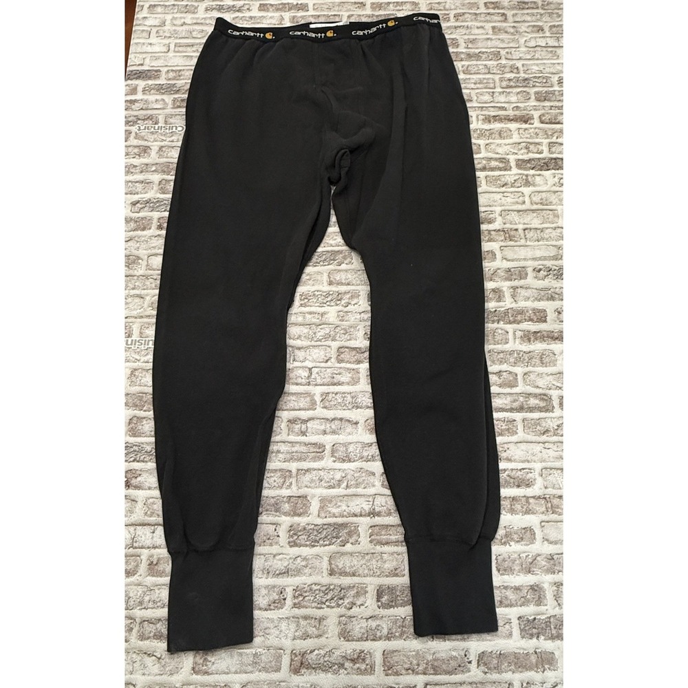 Carhartt Force Thermal Long John Pants 3XL Black Waffle Warm 100640 Base Layer‎